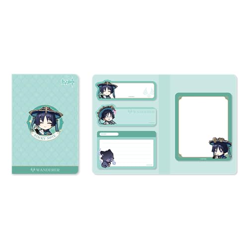GENSHIN IMPACT Sumeru City Themed Chibi Emojis Series Notepad -