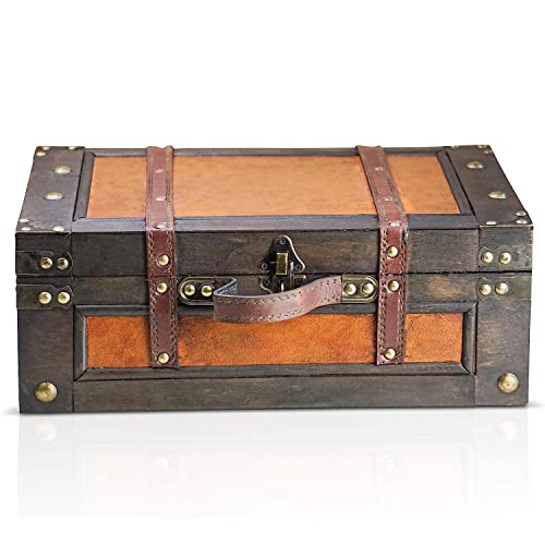 Brynnberg - Pirate Treasure Chest Storage Box - Marco 15x10.6x5,5"