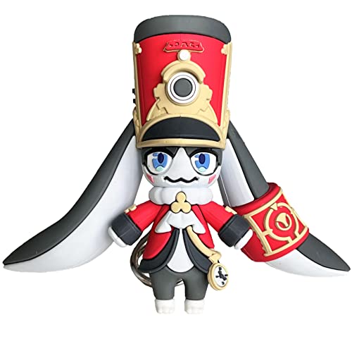 Honkai Star Rail Figure - Pom-pom, Train Captain Mascot Keychain，3