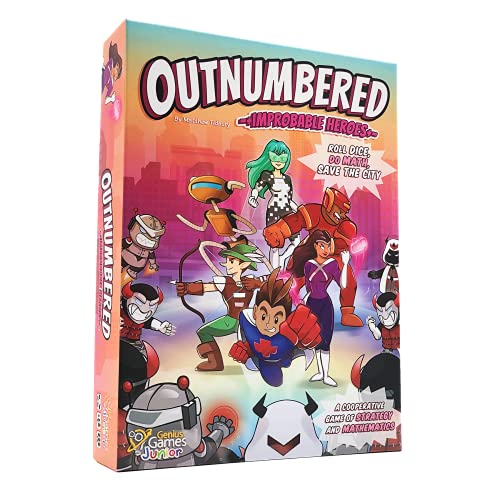 Outnumbered: Improbable Heroes Board Game - A Mensa Recommended Cooperative