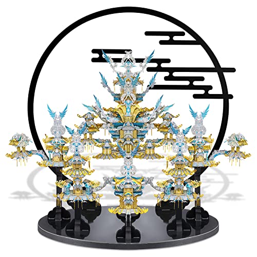 Piececool 3D Metal Puzzles for Adults, Abode of Fairy Mother