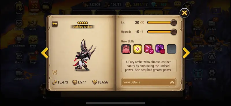 Best special hero - Darkfury Archer