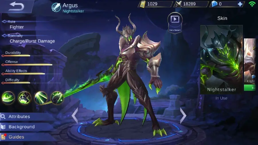 Mobile Legends — Complete Argus Guide