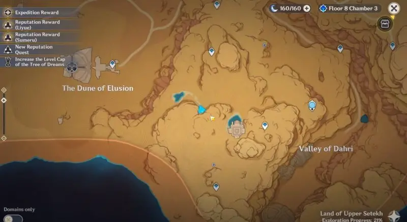 Tablets in Genshin Impact: where to find in the Sumeru Desert (map)