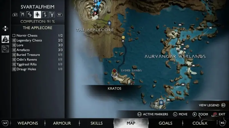 Treasure Maps in God of War Ragnarok: where to find treasures