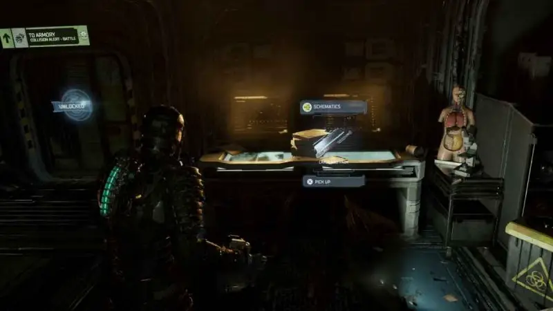 All schemas in Dead Space 2023: where to find