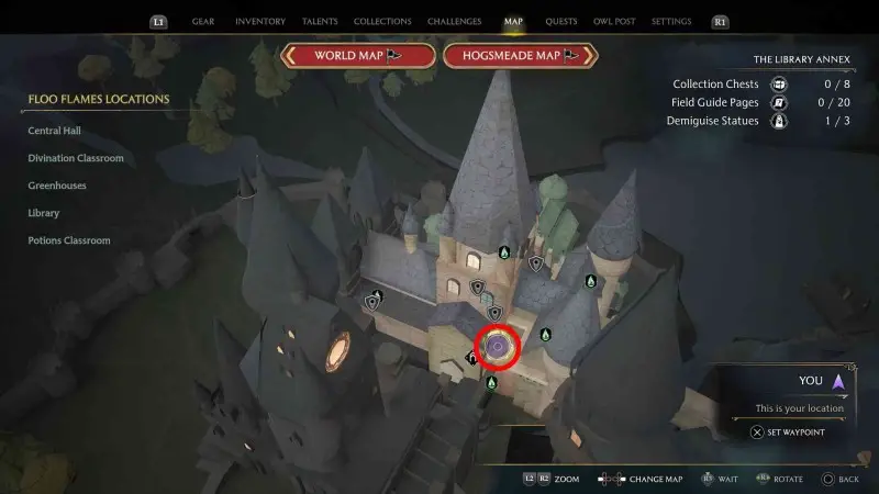 Demimask figurines in Hogwarts Legacy: where to find 