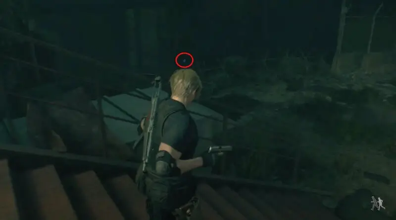 Destroy blue medallions 5 in Resident Evil 4: Where to find in Cargo Depot