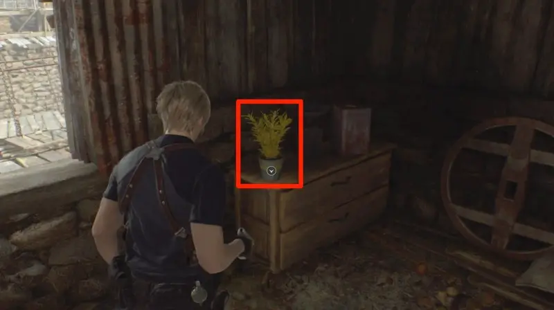  Yellow grass in Resident Evil 4: how to find and increase health
