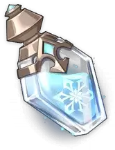 Cleansing Spring /></p><p>Potion of Frost Shield</td><td>Increases the cryo resistance of all party members by 25% for 300 seconds.</td><td>1 crystal core + 1 misty flower (corolla) + 100 mora.</td></tr><tr data-row_id=