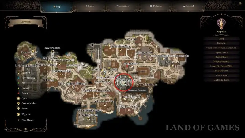 Magic barrier in Baldur's Gate 3: how to find and remove in the tower Lorroacana