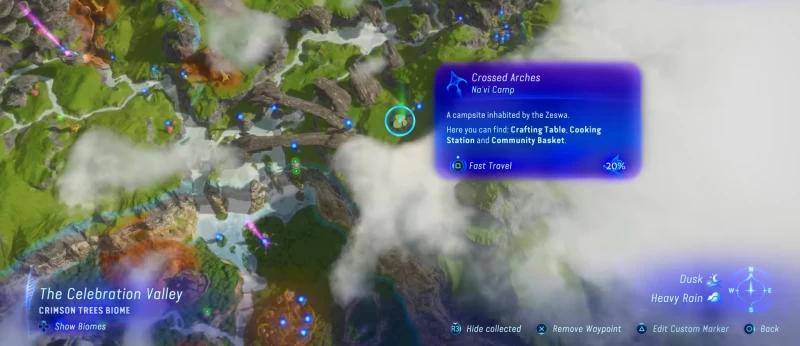 Gifts for the Zesva clan in Avatar Frontiers of Pandora: where to find baskets and materials