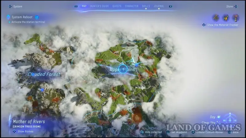  Intelligence in Avatar Frontiers of Pandora: where to find stations and terminals