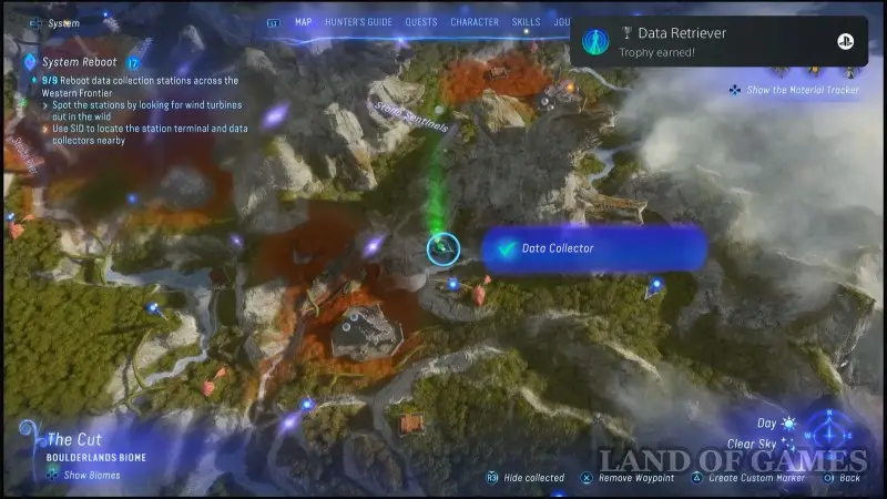  Intelligence in Avatar Frontiers of Pandora: where to find stations and terminals