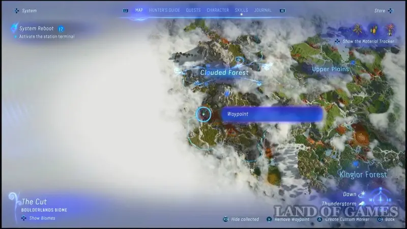  Intelligence in Avatar Frontiers of Pandora: where to find stations and terminals