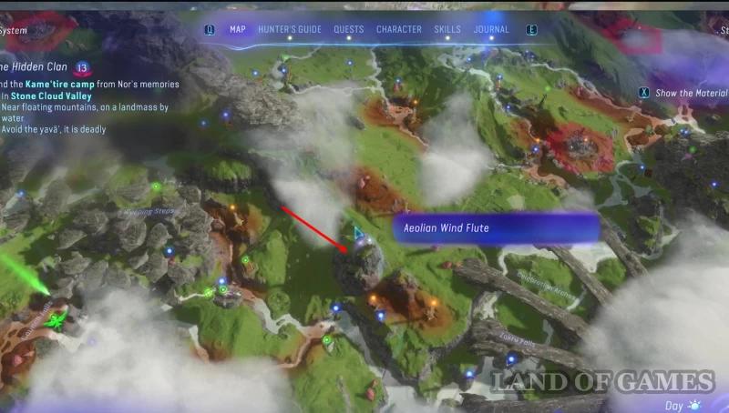 Aeolian wind flutes in Avatar Frontiers of Pandora: where to find