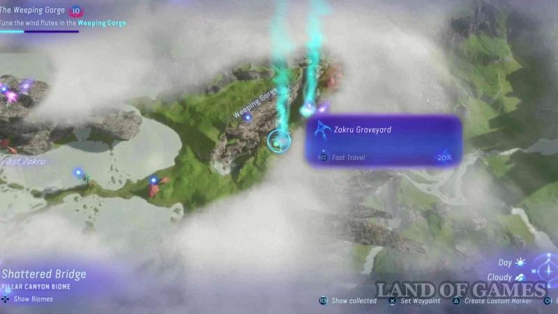 Aeolian wind flutes in Avatar Frontiers of Pandora: where to find