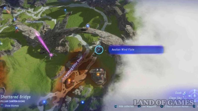 Aeolian wind flutes in Avatar Frontiers of Pandora: where to find