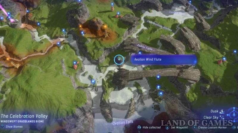 Aeolian wind flutes in Avatar Frontiers of Pandora: where to find