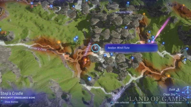 Aeolian wind flutes in Avatar Frontiers of Pandora: where to find