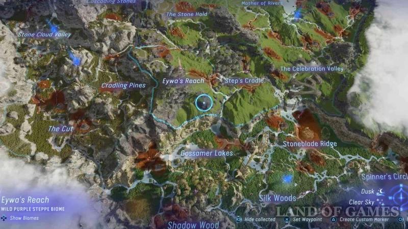 Aeolian wind flutes in Avatar Frontiers of Pandora: where to find