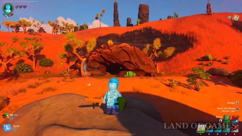 Lava caves in LEGO Fortnite: where to find and how to survive