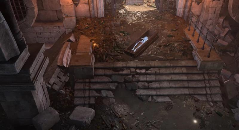 Sareen's skeleton in Baldur's Gate 3: where to find the skull in the sewers