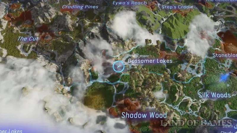 Trails of sharp-winged moths in Avatar Frontiers of Pandora: how to find all the nests