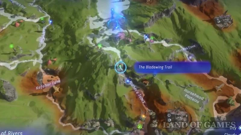 Trails of sharp-winged moths in Avatar Frontiers of Pandora: how to find all the nests
