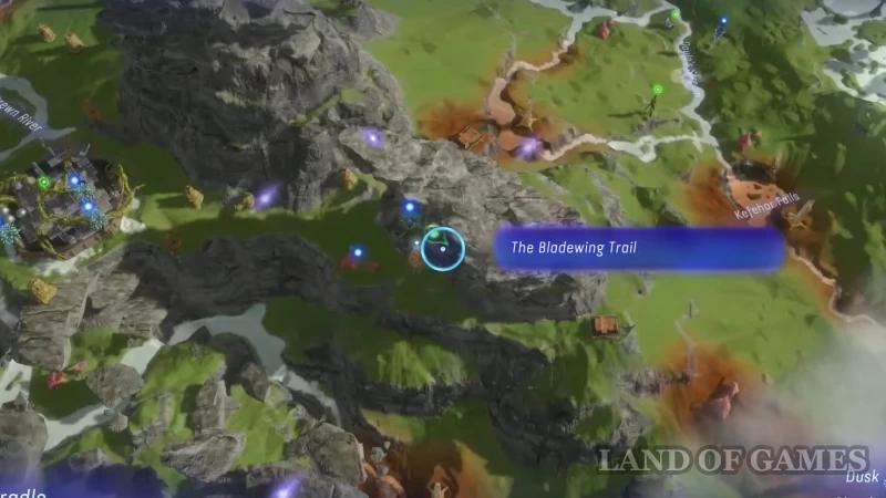 Trails of sharp-winged moths in Avatar Frontiers of Pandora: how to find all the nests