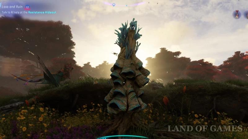 Trails of sharp-winged moths in Avatar Frontiers of Pandora: how to find all the nests
