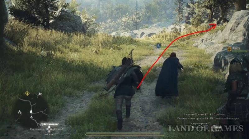 Gift for an archer in Dragon's Dogma 2: where to get a bow and how to help Glindr