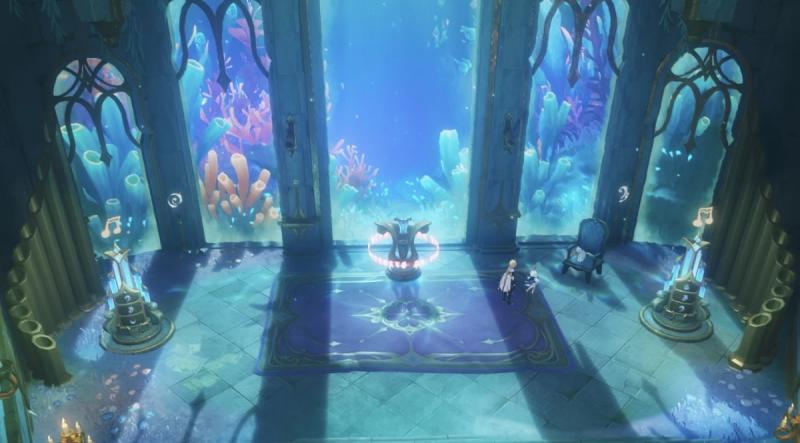 Underwater Nocturne in Genshin Impact: how to find an empty score