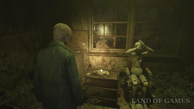 Box with chains in the hospital Silent Hill 2 Remake: how to find the key and passwords