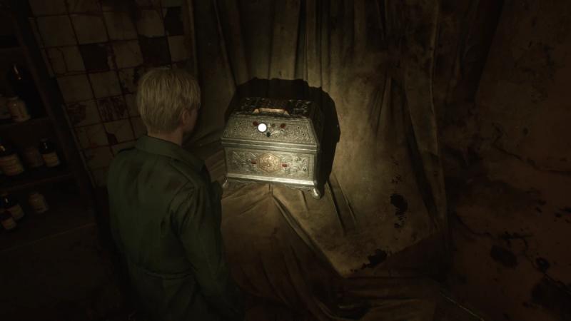 How to open a decorative box in a pharmacy in Silent Hill 2 Remake