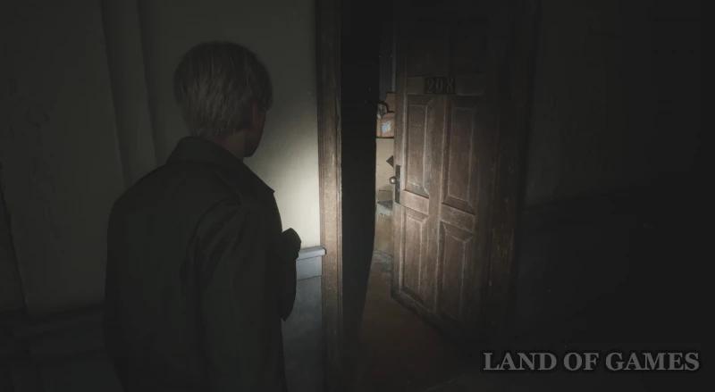 Safe in room 206 in Silent Hill 2 Remake: how to find and get the code