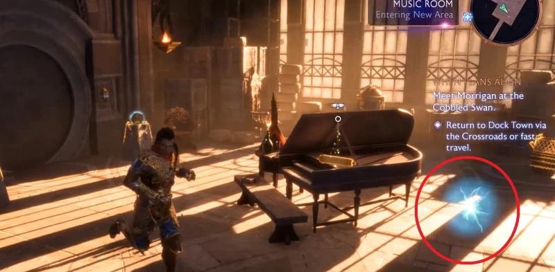 Puzzle with statues at the Lighthouse in Dragon Age the Veilguard: how to solve