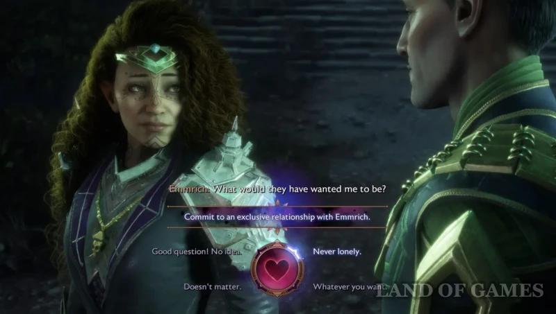 Romance with Emmrik in Dragon Age The Veilguard: development and approval