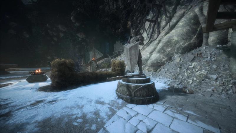 The riddle with the statues in the Gaspin Manor in Dragon Age The Veilguard: how to solve in the Hossberg Marshes