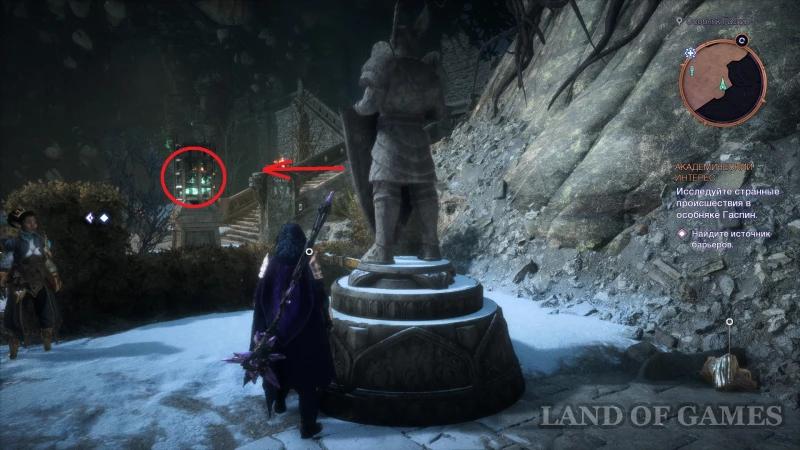 Gaspin Manor Statue Puzzle in Dragon Age The Veilguard: How to Solve in Hossberg Bog