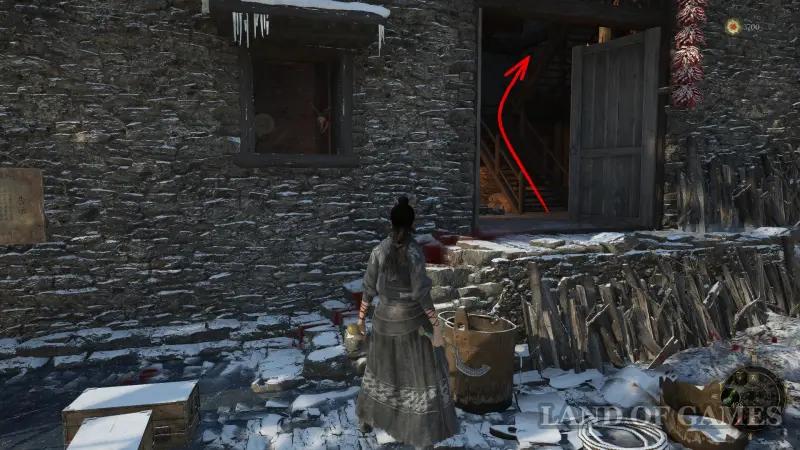Город The cloud peak at Wuchang Fallen feathers: how to go and find all objects 