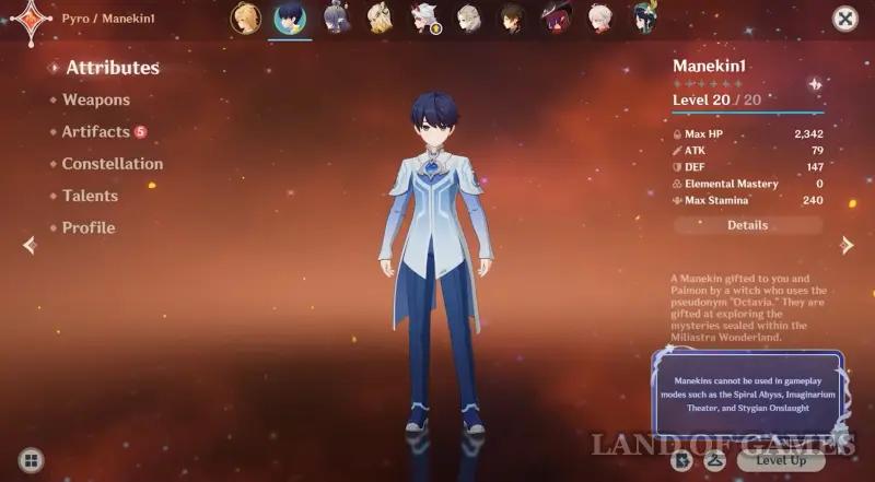 Astral Limit in Genshin Impact: how to start playing and creating games