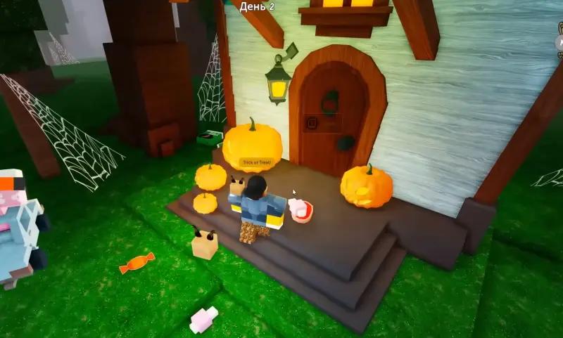 Halloween store in 99 nights in the forest: how to open and get candy