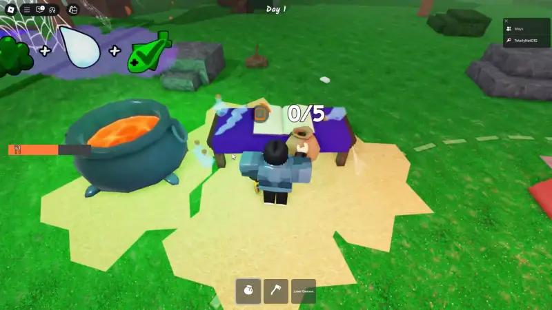 How to brew potions in 99 nights in the forest: where to find ingredients and how to use