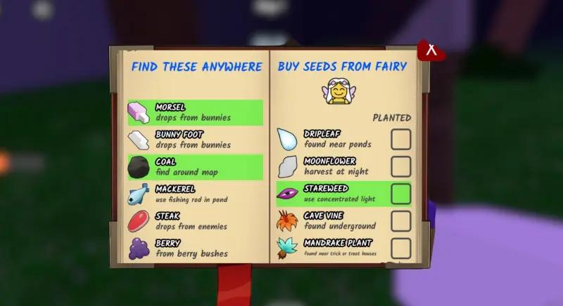 How brew potions in 99 nights in the forest: where to find ingredients and how to use