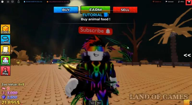 Raise Animals codes for November 2025