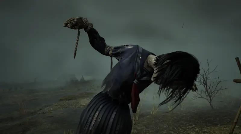 Pole in Silent Hill f: how to find what you need scarecrow and solve the riddle