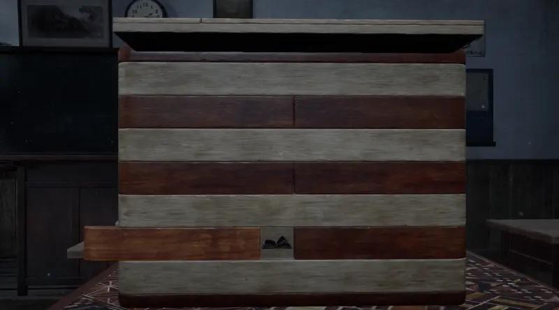 Riddles at Ebisugaoka High School in Silent Hill f: Rinko's box and lock codes