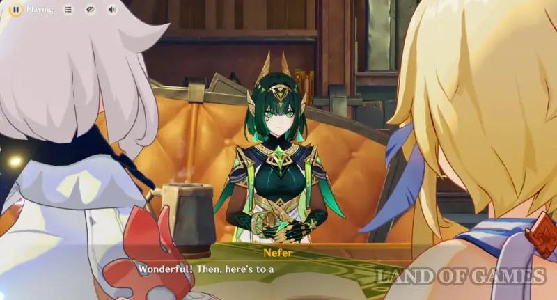 The man who once cheated in Genshin Impact: how to talk to Nefer