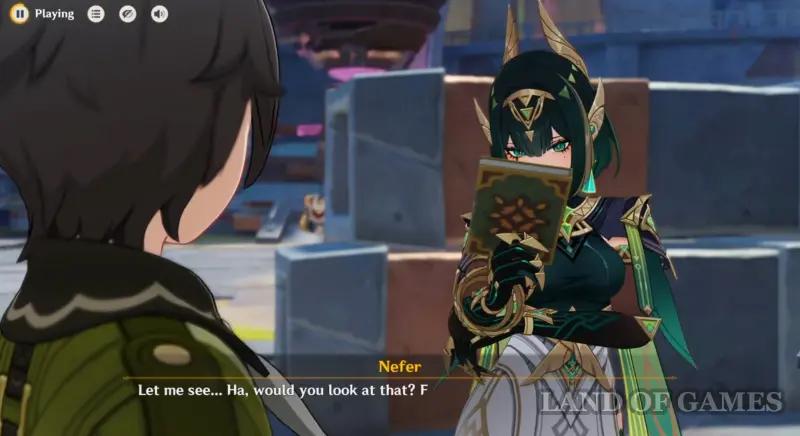 The Man Who Cheated Once in Genshin Impact: How to Talk to Nefer